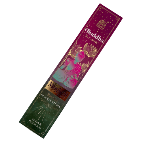 Incienso Bendición de Buda Magical Series Himalaya Incense - Cajita de 25gr. incienso masala Lotus y Pachulí