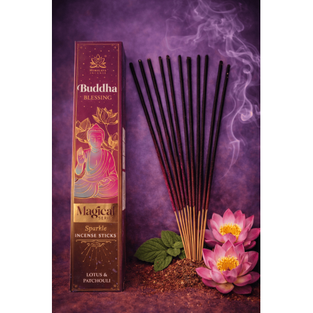 Incienso Bendición de Buda Magical Series Himalaya Incense - Cajita de 25gr. incienso masala Lotus y Pachulí