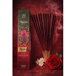 Incenso Kamasutra Magical Series Himalaya - Scatola da 25 g di incenso Masala al gelsomino e alla rosa