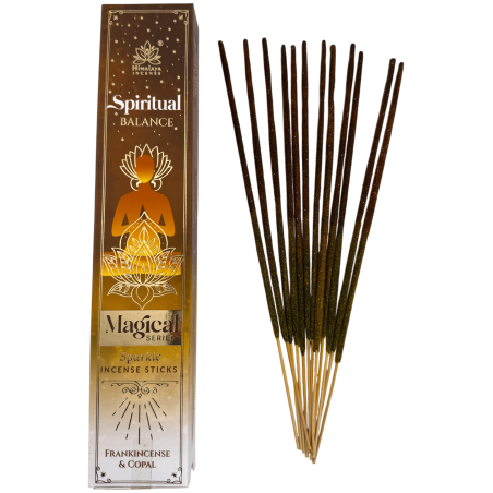 Encens Himalaya de la gamme Spiritual Balance Magical Series - Boîte de 25 g d'encens masala et de copal