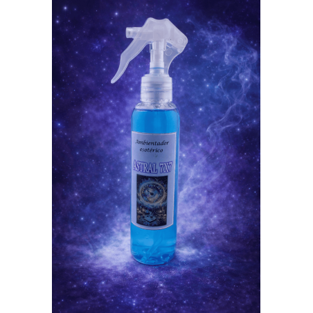 Aromatizador de Ambiente Esotérico Astral 7x7 150 ml – Limpeza e Proteção Espiritual