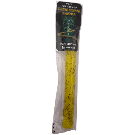 Ritualisierte Glückskerze (18 cm) – Um Glück anzuziehen