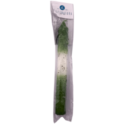 Vela Preparada Ritualizada Ruda, Sal y Laurel 18cm - Purificación, Protección y Limpieza energética