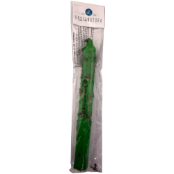 Ritualized Mandrake Candle 18cm - Protection, Cleansing, Fertility and Love.