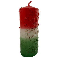 Rue, Salt och Peppar Örtljus - Esoteriskt Ljus 14x6cm - Djuprengörande, Skyddande och Avskärmande