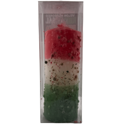 Rue, Salt och Peppar Örtljus - Esoteriskt Ljus 14x6cm - Djuprengörande, Skyddande och Avskärmande