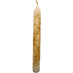 Rituele knoflookkaars 18 cm - Trekt het goede aan en stoot het kwade af, bescherming.