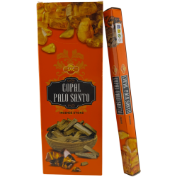 SAC Copal Palo Santo Rökelse - Ask med 6...