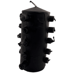 Schwarze Kerze mit 21 Dochten – Löst Arbeitsverhältnisse, Flüche und Zauber...