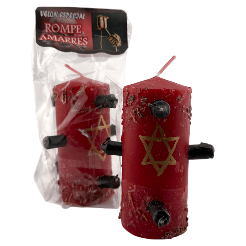 7 Wicks Candle to Break Binds 12.5x6cm-7-Wick Candles and Candlesticks - Puck Candles-HOSTENATURA