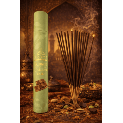 Encens Kunafa Pistache Oud Chocolat Arabe Édition Privée Dubaï - Parfums Aromatiques - 40 g d'encens masala