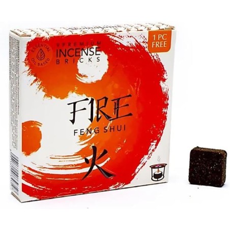 Tijolos refratários Feng Shui AROMAFUME - 9 tijolos - 40g.