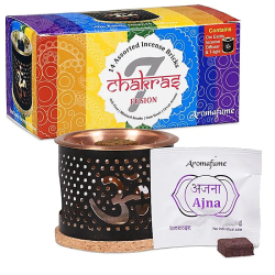Kit de Ladrillos AROMAFUME Chakras - Quemador y...