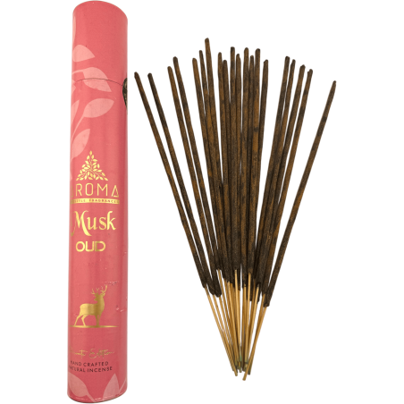 Kadzidło arabskie Musk Oud Private Edition Aroma Fragrances - 40 g kadzidła masala
