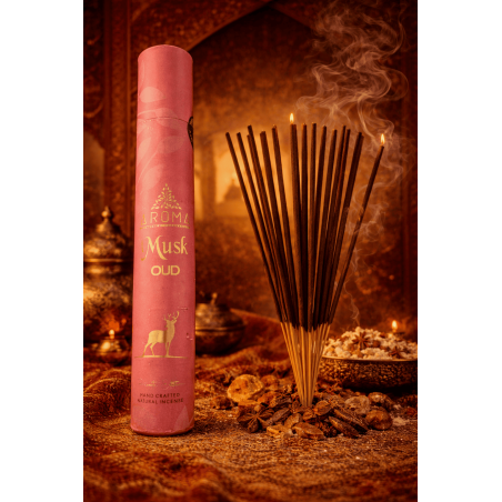 Kadzidło arabskie Musk Oud Private Edition Aroma Fragrances - 40 g kadzidła masala