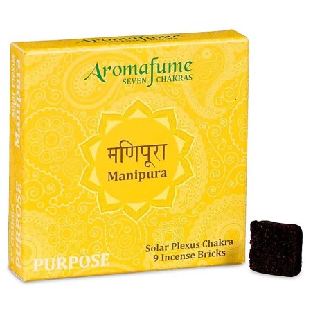 Maons de 3r Chakra Manipura Solar Plexus Chakra AROMAFUME - 9 maons - 40gr.