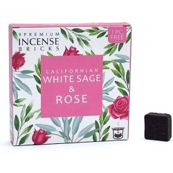 Maons de Salvia Blanca i Rosa AROMAFUME - 9 maons - 40gr.