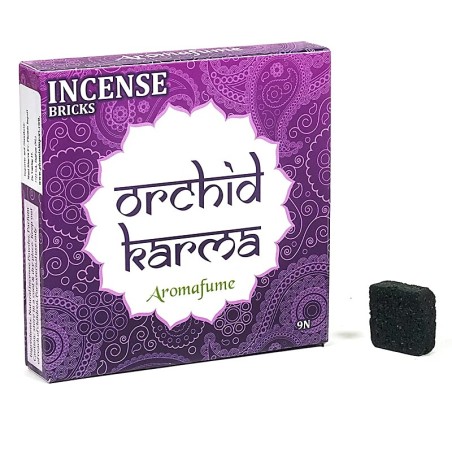 Karma Orchid Bricks AROMAFUME - 9 tijolos - 40g.