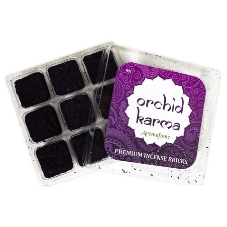 Karma Orchid Bricks AROMAFUME - 9 bricker - 40gr.