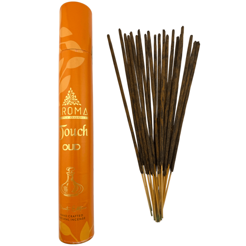 Incienso Árabe Touch OUD Private Edition Aroma Fragrances - 40gr. incienso masala-Inciensos OUD Árabes Private Edition AROMA Fragrances-HOSTENATURA