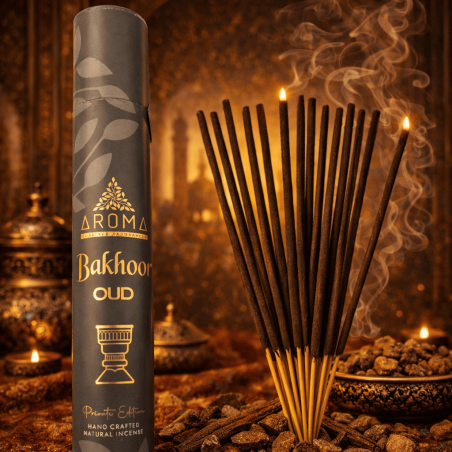 Incienso Árabe Bakhoor OUD Private Edition Aroma Fragrances - 40gr. incienso masala