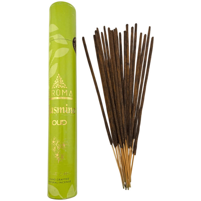 Arabische Jasmijn Oud Wierook Private Edition Aroma Geuren - 40gr. masala wierook-Arabische Oud Wierook Private Edition AROMA Geuren-HOSTENATURA