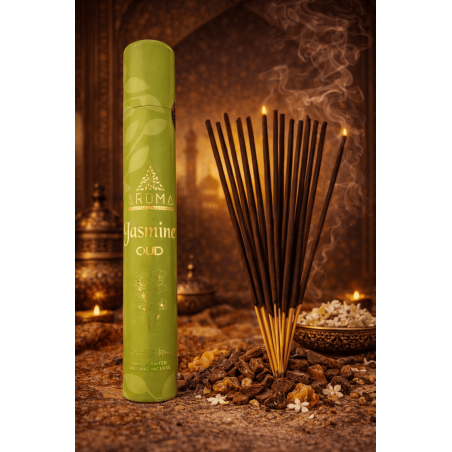 Incienso Árabe Jazmín OUD Private Edition Aroma Fragrances - 40gr. incienso masala