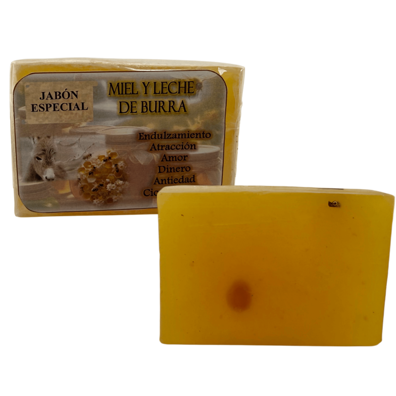 Esoteric Soap Honey and Donkey Milk 120gr. - Sweetening, Attraction, Love, Money..-ESOTERIC SOAPS-HOSTENATURA