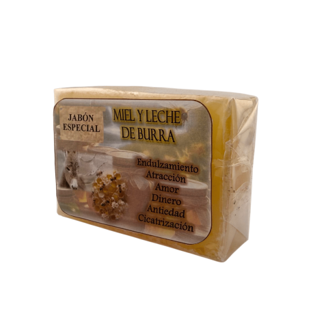 Sabonete Esotérico de Mel e Leite de Burra 120g - Adoçamento, Atração, Amor, Dinheiro...