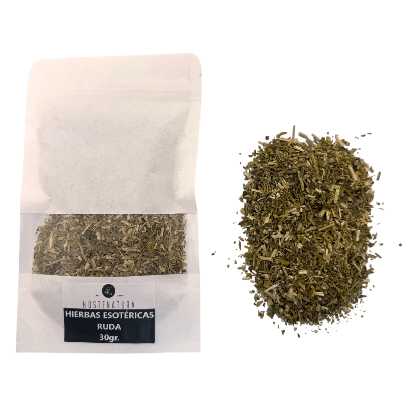 Hierba Esotérica Ruda 30g – Protección Espiritual, Limpieza Energética y Contra el Mal de Ojo-Hierbas Esotéricas-HOSTENATURA