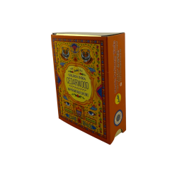 SREE VANI Golden India Cedar Backflow Incense Cones - Opakowanie 10 czarnych stożków kadzidełkowych