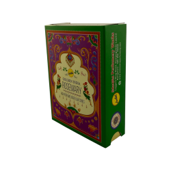 Conuri de tămâie cu reflux și rozmarin SREE VANI Golden India - Pachet de 10 conuri cu reflux negru