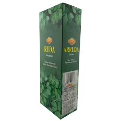 SAC Rue Incense - Box of 6 hexagonal packs of 20 sticks each, 120 incense sticks