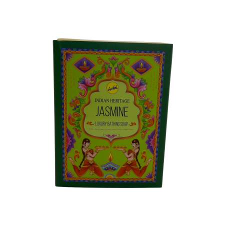 SREE VANI Mydło kąpielowe Indian Heritage Jasmine – kostka 75 g