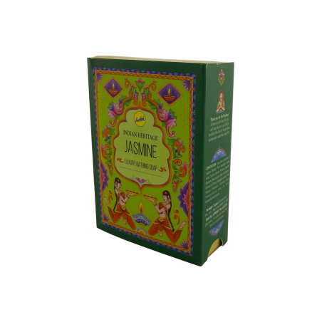 Sabonete de Banho SREE VANI Indian Heritage Jasmine - Barra de 75g