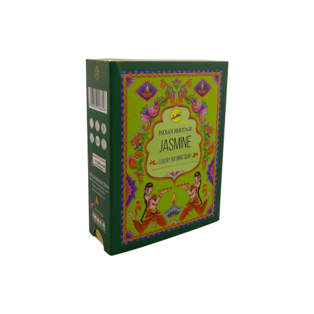 Jabón de Baño Jazmín SREE VANI Indian Heritage - Pastilla de 75gr.