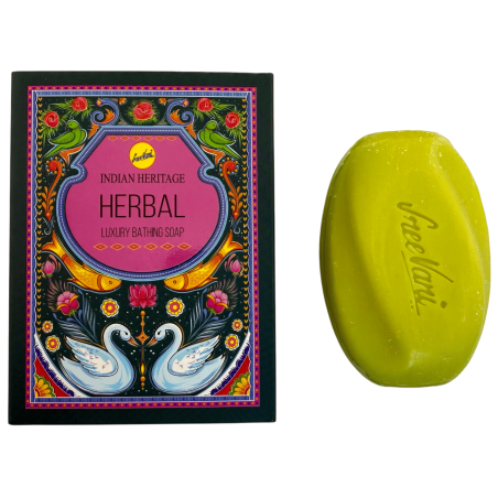 SREE VANI Indian Heritage Herbal Rue Badtvål - 75g Bar