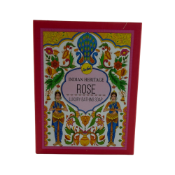 SREE VANI Mydło kąpielowe Indian Heritage Roses – kostka 75 g