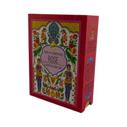 SREE VANI Mydło kąpielowe Indian Heritage Roses – kostka 75 g