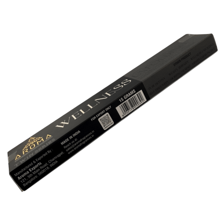 Incenso Masala Wellness Unfolding AROMA Fragrances - Caixa com 15g