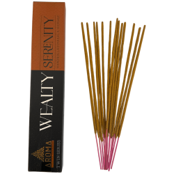 Tămâie Masala Wealthy Serenity Serenity AROMA Fragrances - Cutie de 15g