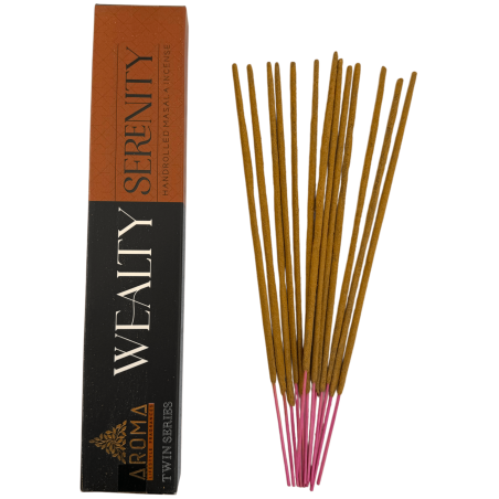 Incenso Masala Riqueza Serenidade AROMA Fragrâncias - Caixa de 15g
