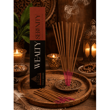 Encens Masala Wealty Serenity Serenity AROMA - Boîte de 15 g
