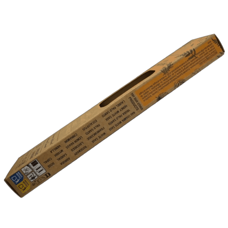 Organisk rökelselåda Laurel Palo Santo AROMA Nature - 12 askar med 8 tjocka pinnar