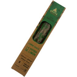 オーガニック レモングラスのお香AROMA Nature Lemon Grass - 20gr ボックス。