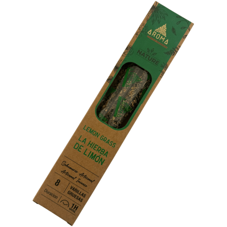 Biologische Citroengras Wierook AROMA Nature Citroengras - doos van 20gr.