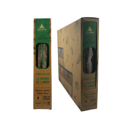 Caja Incienso Orgánico Hierba de Limón...