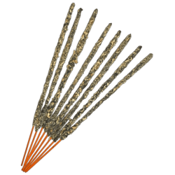 Confezione da 3 incensi biologici Yagra Palo Santo AROMA Nature - 8 bastoncini, durata 1 ora