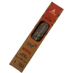 Encens Orgànic Mirra AROMA Nature Myrrh - Capseta de 20gr.