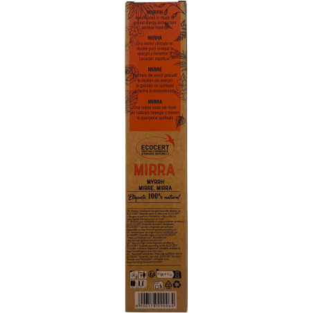 Incenso di mirra biologica AROMA Nature Myrrh - Confezione da 20 g
